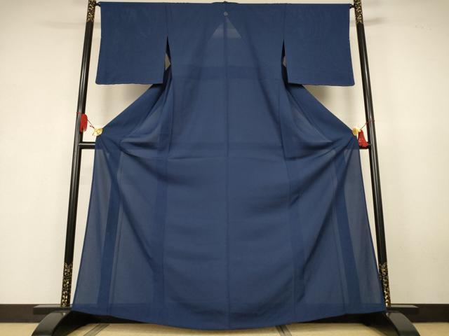 平和屋着物●夏物　色無地　絽　褐返色　正絹　逸品　未使用　AABK6496jd