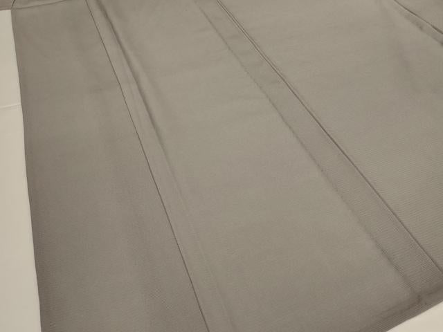 平和屋着物●夏物　色無地　絽　利休白茶色　正絹　逸品　AABK6497jd