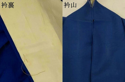 平和屋着物＊夏物　色無地　絽　流水笹紋紗　褐返色　正絹　逸品　AABK6512jd