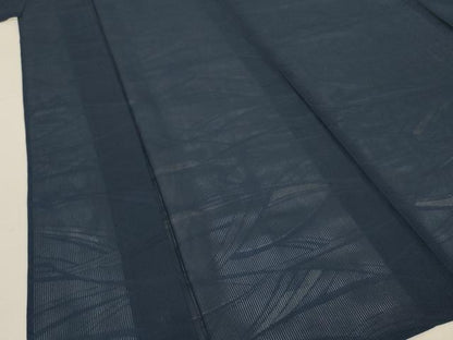 平和屋着物＊夏物　色無地　縦絽　幾何学紋紗　褐返色　正絹　逸品　AABK6515jd