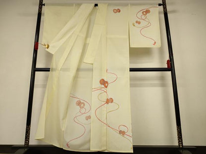 平和屋着物＊夏物　訪問着　絽　花鼓文　暈し染め　洗える着物　AABK6526jd