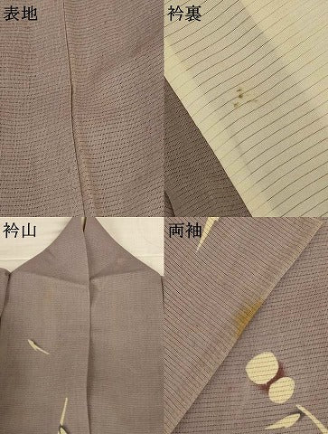 平和屋着物＊夏物 人間国宝 芹沢圭介一番弟子 下平清人 小紋 絽紬 型絵染 草花文 暈し染め 伊と幸 証紙付き 正絹 逸品 AABK6537jd