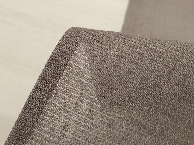 平和屋着物＊夏物 人間国宝 芹沢圭介一番弟子 下平清人 小紋 絽紬 型絵染 草花文 暈し染め 伊と幸 証紙付き 正絹 逸品 AABK6537jd