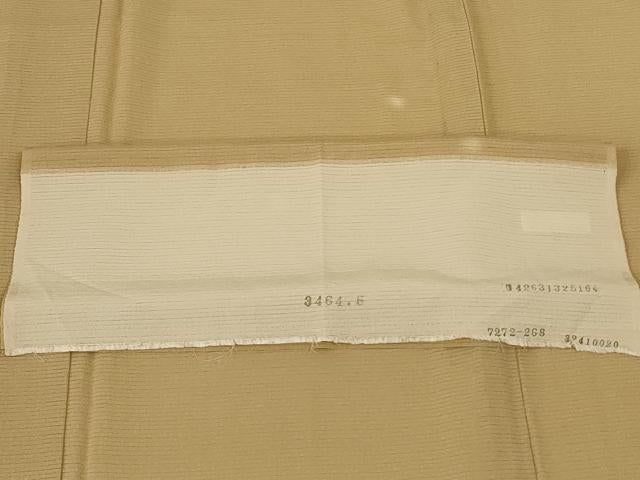 平和屋着物＊夏物　小紋　絽縮緬　蛍暈し　反端付き　正絹　逸品　AABK6572jd