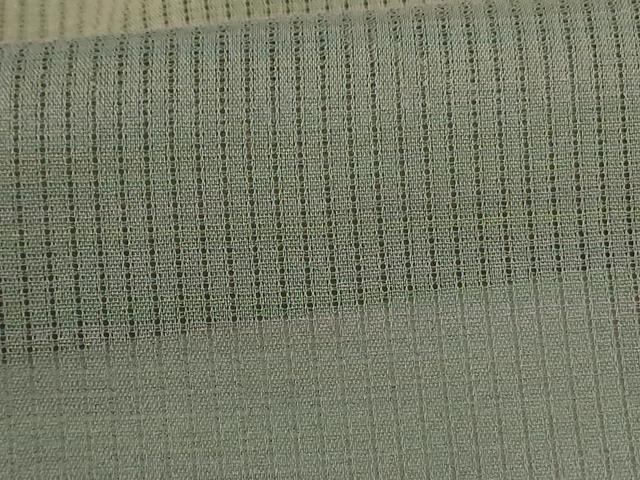 平和屋着物＊夏物　訪問着　縦絽　霞文　暈し染め　正絹　逸品　AABK6583jd