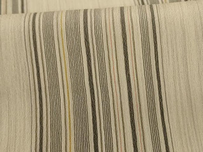 平和屋着物＊夏物　明石ちぢみ　市松文様　正絹　逸品　AABK6587jd
