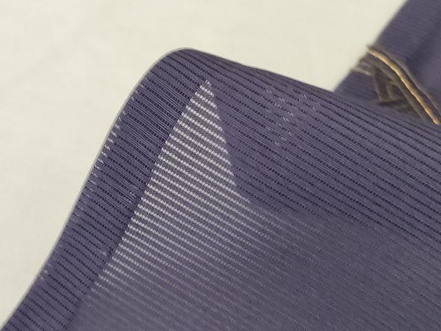 平和屋着物＊夏物　訪問着　中国三大刺繍　蘇州刺繍　絽　流水花蝶文　反端付き　正絹　逸品　AABK6613jd