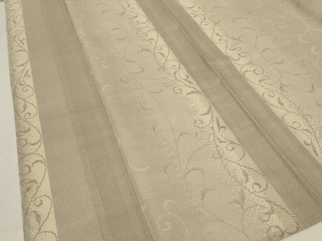 平和屋着物＊夏物　本場大島紬　夏大島　唐草間道　正絹　逸品　AABK6621jd