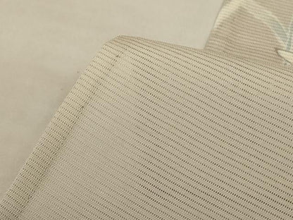 平和屋着物＊夏物　訪問着　絽　駒刺繍　草花文　暈し染め　銀糸　正絹　逸品　AABK6628jd