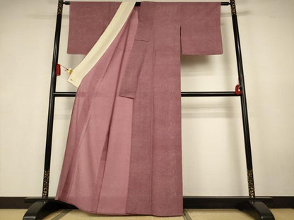 平和屋着物＊夏物　人間国宝 小宮康孝　江戸小紋　絽　霞文　三越扱い　正絹　逸品　AABK6639jd