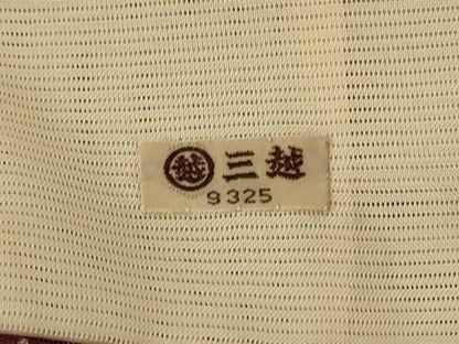 平和屋着物＊夏物　人間国宝 小宮康孝　江戸小紋　絽　霞文　三越扱い　正絹　逸品　AABK6639jd