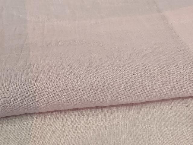 平和屋着物＊夏物　本場小千谷ちぢみ　格子　やまと誂製　証紙・たとう紙付き　麻　逸品　AABK6645jd