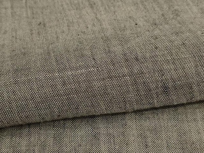 平和屋着物＊夏物　男性　小千谷ちぢみ　素鼠色　麻　逸品　AABK6650jd