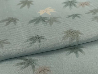 平和屋着物＊夏物　二代目 川村久太郎　訪問着　紗紬　笹文　正絹　逸品　AABK6659jd