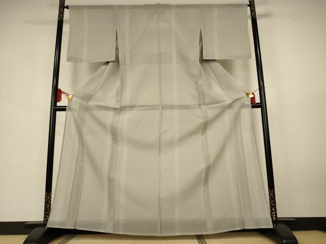 平和屋着物＊夏物　本場大島紬　夏大島　間道　正絹　逸品　AABK6676jd