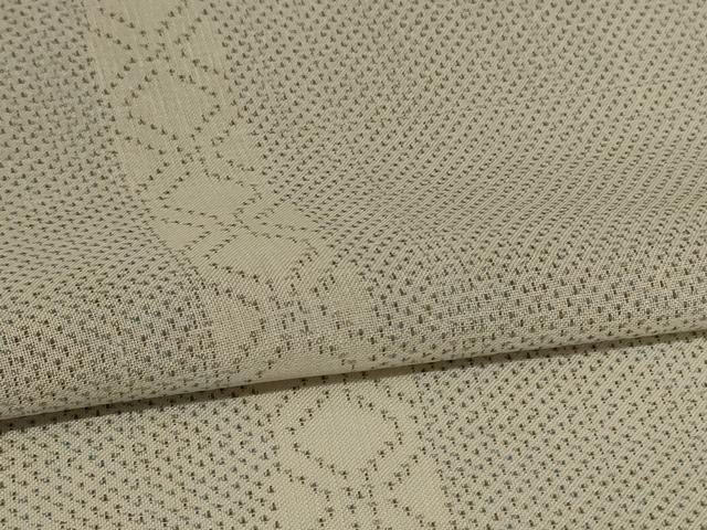 平和屋着物＊夏物　本場大島紬　夏大島　間道　正絹　逸品　AABK6676jd