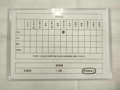 平和屋着物◎六通柄袋帯　唐織　扇面草花文　金銀糸　正絹　逸品　AABK6696pf
