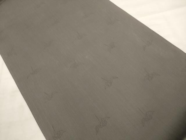 平和屋着物●皇室・伊勢神宮御用　御御帯　山口美術織物　山口弘躬　六通柄袋帯　唐織　祥波宝尽し文　金糸　正絹　逸品　AABK6717pf