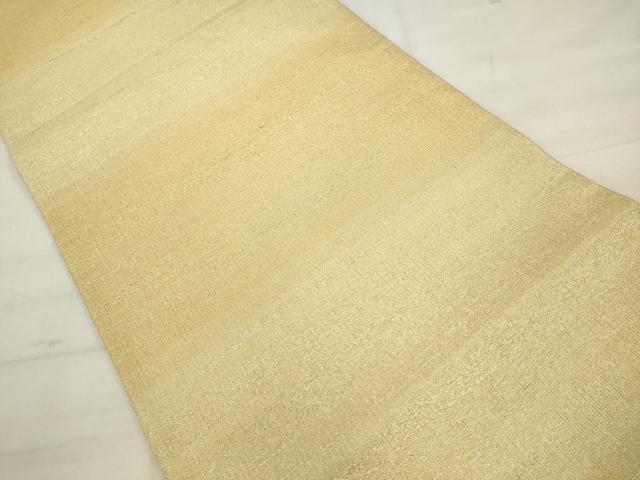 平和屋着物●桝屋高尾　ねん金綴錦　全通柄袋帯　段霞文　正絹　逸品　AABK6746pf