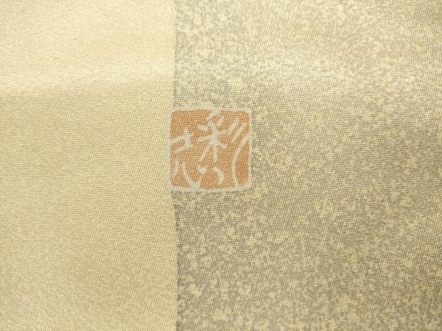 平和屋着物●太鼓柄袋帯　作家物　舞蝶花鳥文　金糸　正絹　逸品　AABK6775pf