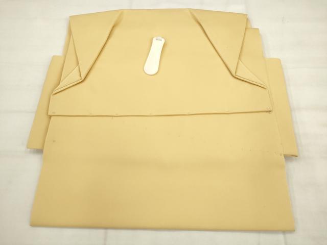 平和屋着物●塩瀬　つけ帯　駒刺繍　花丸文　金彩　正絹　逸品　AABK6784pf