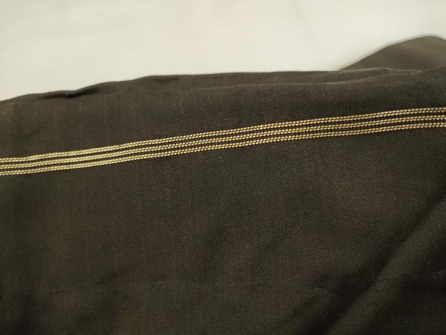 平和屋着物●西陣　川島織物　九寸名古屋帯　七宝花文　金糸　正絹　逸品　AABK6835pf