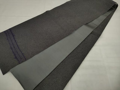 平和屋着物●アンティーク　大正ロマン　全通柄京袋帯　総絞り　鹿の子文様　正絹　逸品　AABK6881pf