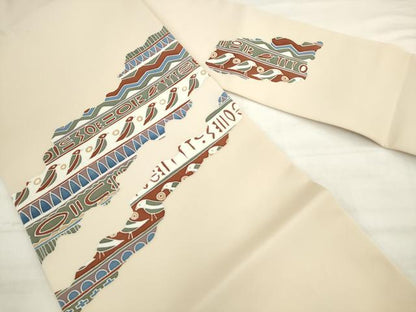平和屋着物●九寸名古屋帯　壁画文様　AABK6893pf