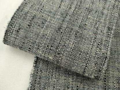 平和屋着物●男性　角帯　紬地　霞文　正絹　逸品　AABK6948pf