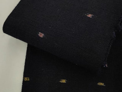 平和屋着物●男性　角帯　紬地　霞文　正絹　逸品　AABK6958pf