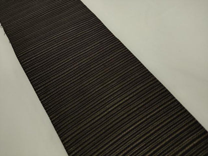 平和屋着物●男性　角帯　横段文　正絹　逸品　AABK6960pf