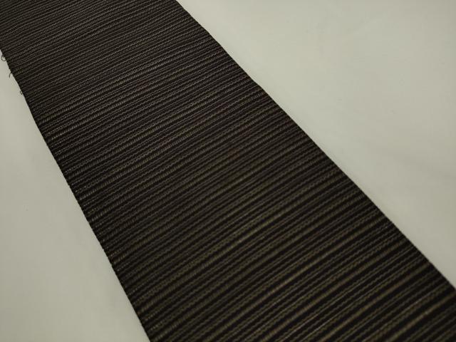 平和屋着物●男性　角帯　横段文　正絹　逸品　AABK6960pf