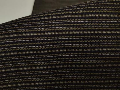 平和屋着物●男性　角帯　横段文　正絹　逸品　AABK6960pf