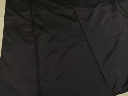 平和屋着物●上質な紬　色無地　藤煤竹色　正絹　逸品　AABK7005ph