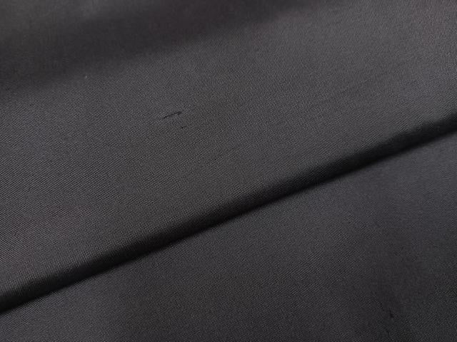 平和屋着物●上質な紬　色無地　藤煤竹色　正絹　逸品　AABK7005ph
