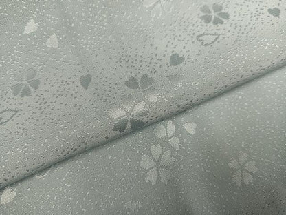 平和屋着物●長襦袢　無双仕立て　桜地紋　暈し染め　正絹　逸品　AABK7026ph