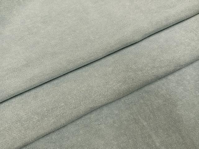 平和屋着物●上質な小紋　霞文　お召縮緬　正絹　逸品　AABK7030ph