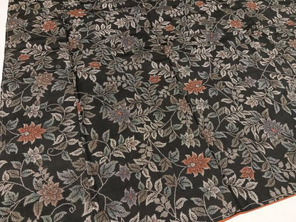 平和屋着物●本場大島紬　9マルキ　更紗文　まるやま扱い　正絹　逸品　未使用　AABK7036ph