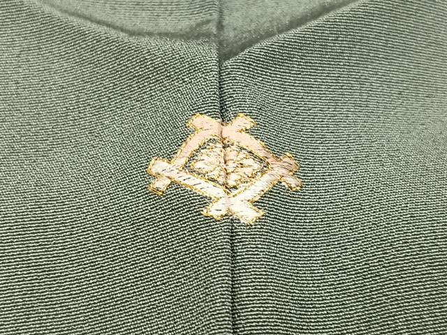 平和屋着物●訪問着　浜松風景群れ鶴文　暈し染め　金彩　正絹　逸品　AABK7037ph