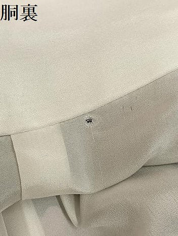 平和屋着物●豪華振袖　刺繍　草花文　暈し染め　金彩　金通し地　正絹　逸品　AABK7058ph