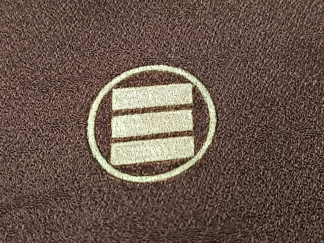 平和屋着物●野口彦太郎　大彦三代目　江戸染繍友禅　色留袖　刺繍　樹林文　暈し染め　金銀糸　正絹　逸品　AABK7063ph