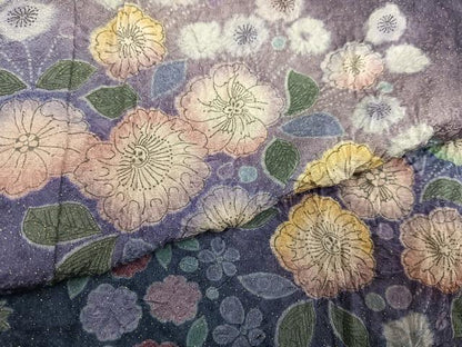 平和屋着物●伝統工芸士　寺谷昇　訪問着　辻が花　絞り　金通し地　正絹　逸品　未使用　AABK7083ph