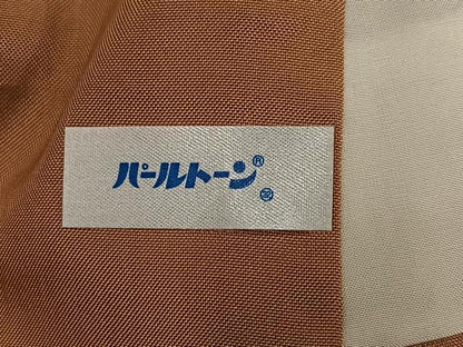平和屋着物●上質な紬　亀甲花文　正絹　逸品　AABK7085ph