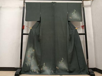 平和屋着物●訪問着　人物文　暈し染め　正絹　逸品　AABK7120ph