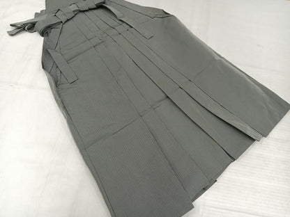 平和屋着物●男性　馬乗り袴　神代袴　縞　正絹　逸品　AABK7131ph