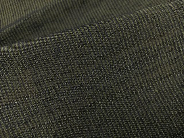 平和屋着物●男性　馬乗り袴　紬地　縞　正絹　逸品　AABK7142ph