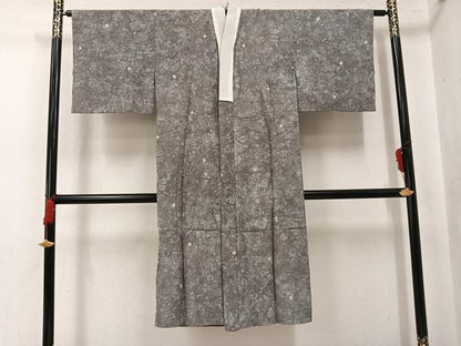 平和屋着物●長襦袢　無双仕立て　絞り　花尽くし　三越扱い　正絹　逸品　AABK7151ph