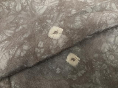 平和屋着物●長襦袢　無双仕立て　絞り　花尽くし　三越扱い　正絹　逸品　AABK7151ph