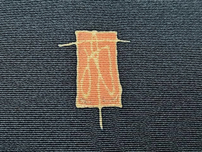 平和屋着物●本加賀友禅作家　柿本市郎　訪問着　草花文　正絹　逸品　AABK7154ph