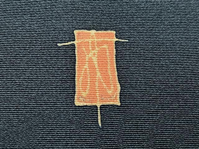 平和屋着物●本加賀友禅作家　柿本市郎　訪問着　草花文　正絹　逸品　AABK7154ph